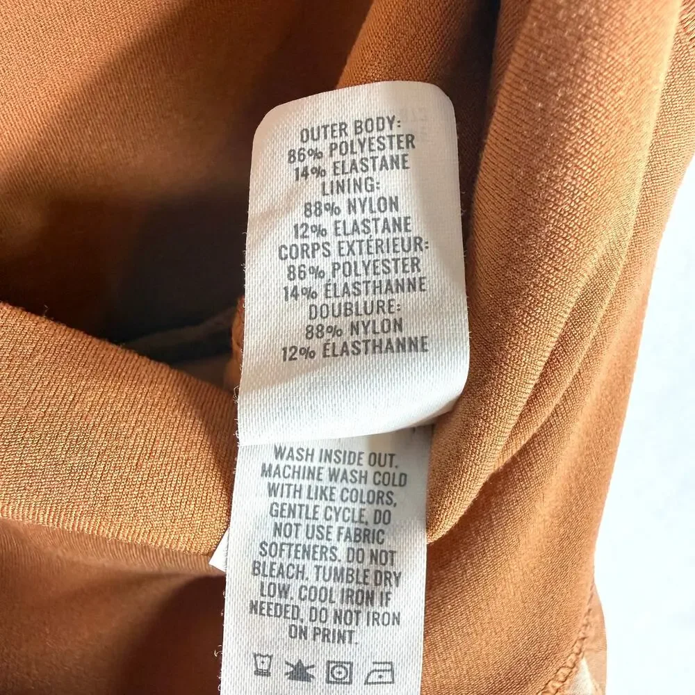 Aerie Offline Brown Spotted Skort Small